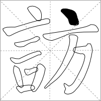 Fang showing Upper Dot